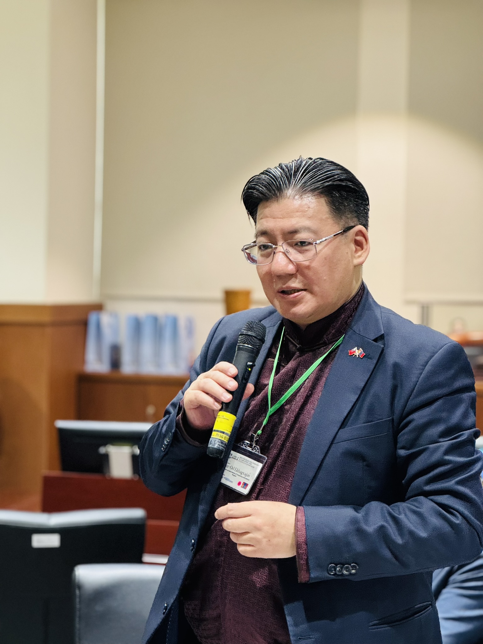 Mr. Munkhjargal Enkhbaatar, ED of TI-Mongolia 