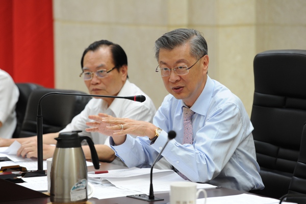 The Executive Yuan held “The 9th Central Integrity Committee” at July 5, 2012. The Premier Chen Chun of Executive Yuan served as the convener and led the meeting.