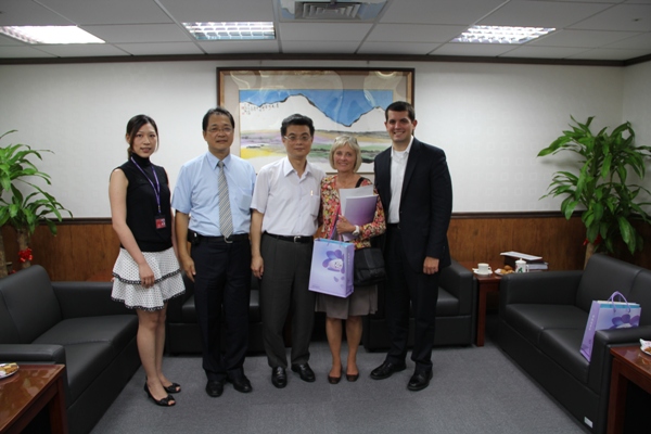 On July 6th 2012, Ms. Lynn Costa and Mr. Andrew Blasi visited the Agency. Group photo taken after great discussion.