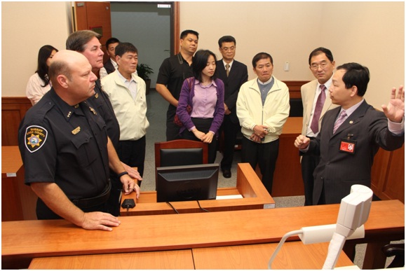 On November 6th 2012, the delegation of Sheriff, Knox County, Tennessee visited the Agency and had an environmental orientation of 2nd floor.