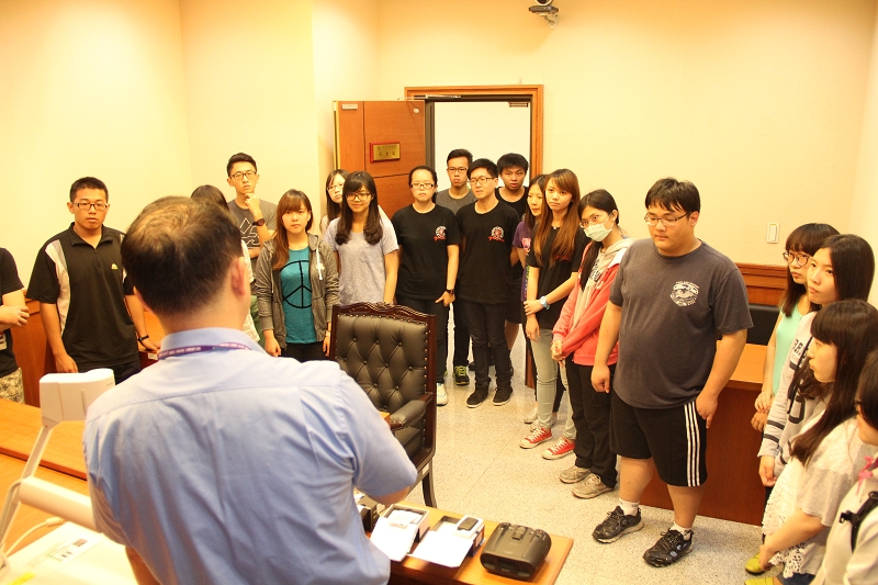 Law services club of National Taipei University visit AAC-3