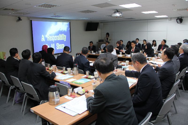 23 Officials of Malaysia Anti-Corruption Academy visit AAC-3
